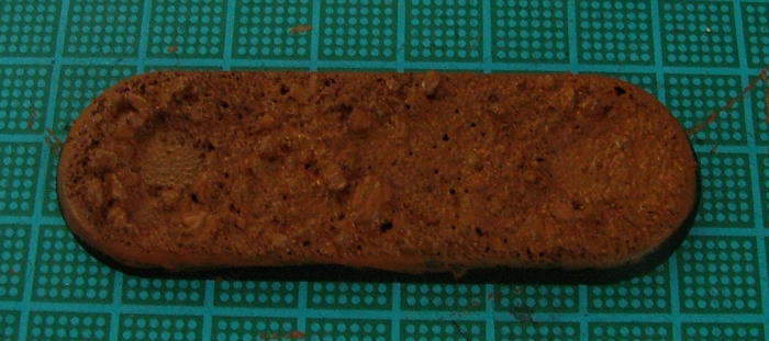 Three layers of Skag Brown later!