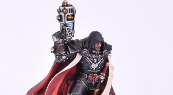 Painting Chipped Black Power Armour – Cypher